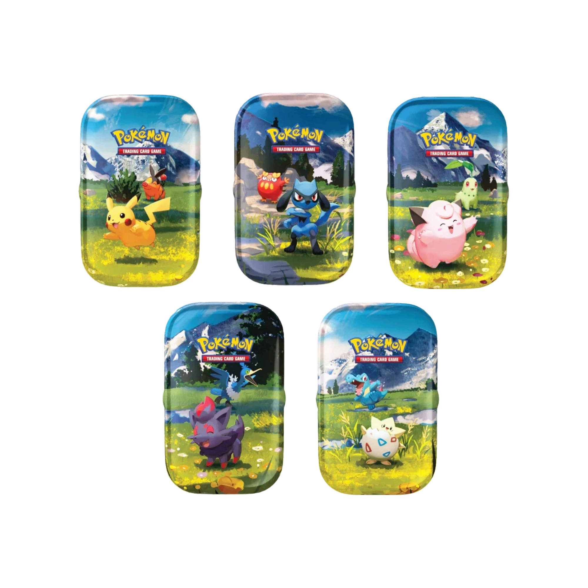 mini pokemon cards Pokémon Trading Card Game Variety Treasure Collection Mini Tins [Simplified  Chinese] main image 1