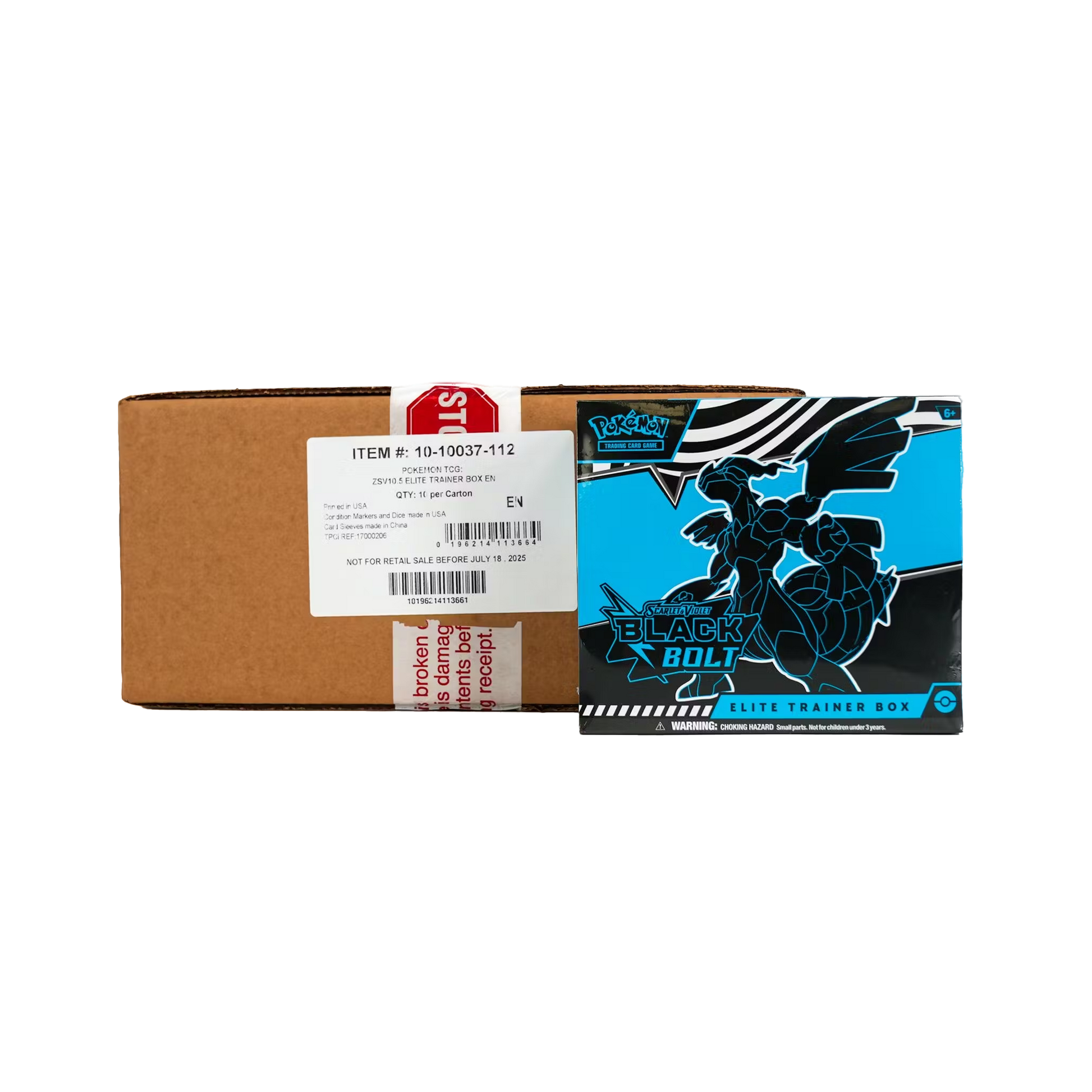 Black Bolt Elite Trainer Box Case