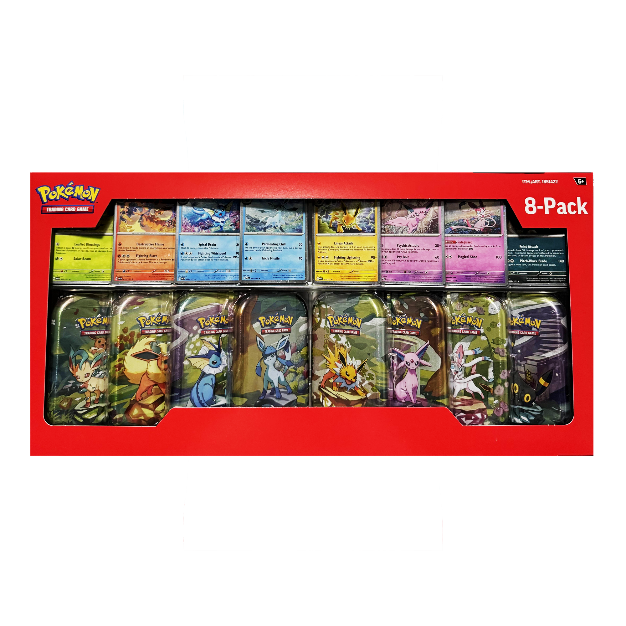 Prismatic Evolutions Costco Mini Tin Bundle – Evolve Card Shop