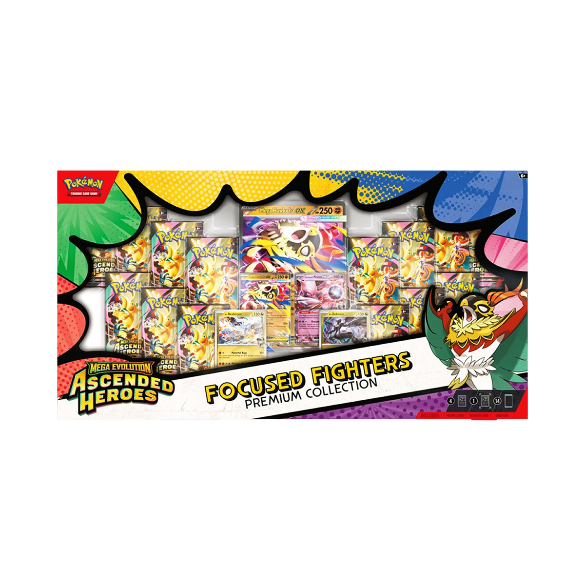 Ascended Heroes Focused Fighters Premium Collection (Sam's Club)