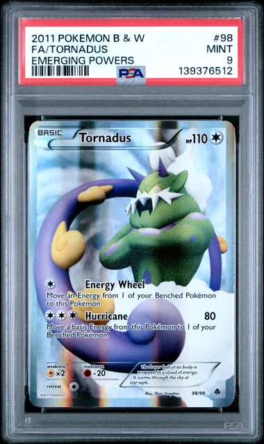 2011 FA/TORNADUS #98 PSA 9 (front)