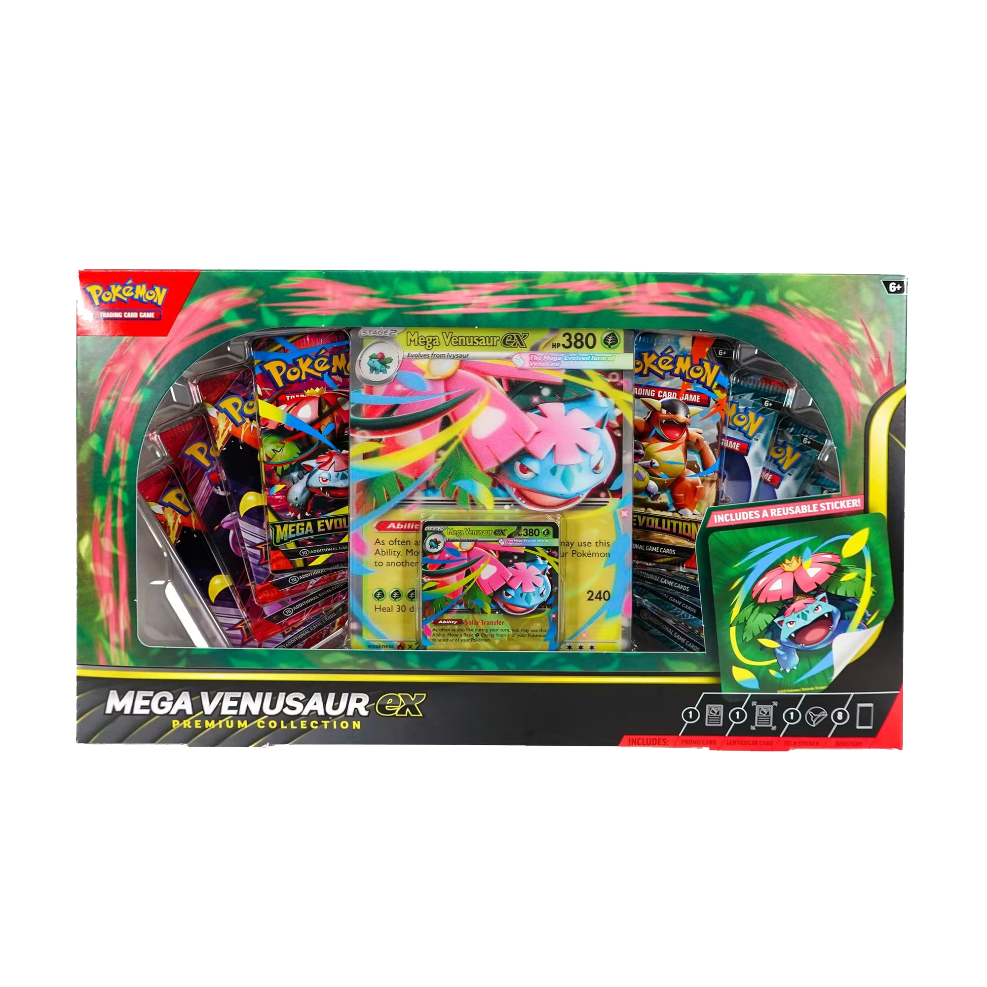 Mega Venusaur ex Premium Collection Box – Evolve Card Shop