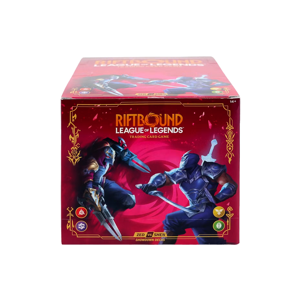 Vendetta Showdown Deck Box: Zed Vs. Shen