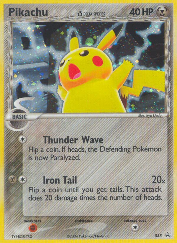 2000 BIRTHDAY PIKACHU #24 PSA 8 (stock image — not the actual card)
