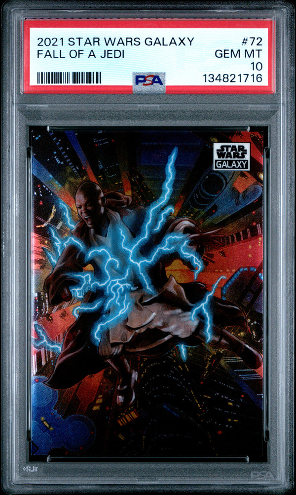 2021 FALL OF A JEDI #72 PSA 10 (front)