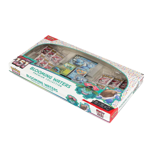 151 Blooming Waters Premium Collection Box Evolve Card Shop 151 Blooming Waters Premium Collection Box Evolve Card Shop