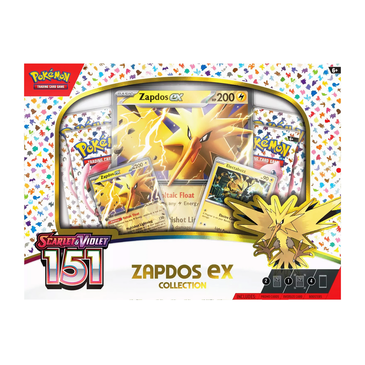 151 Zapdos EX Collection Box