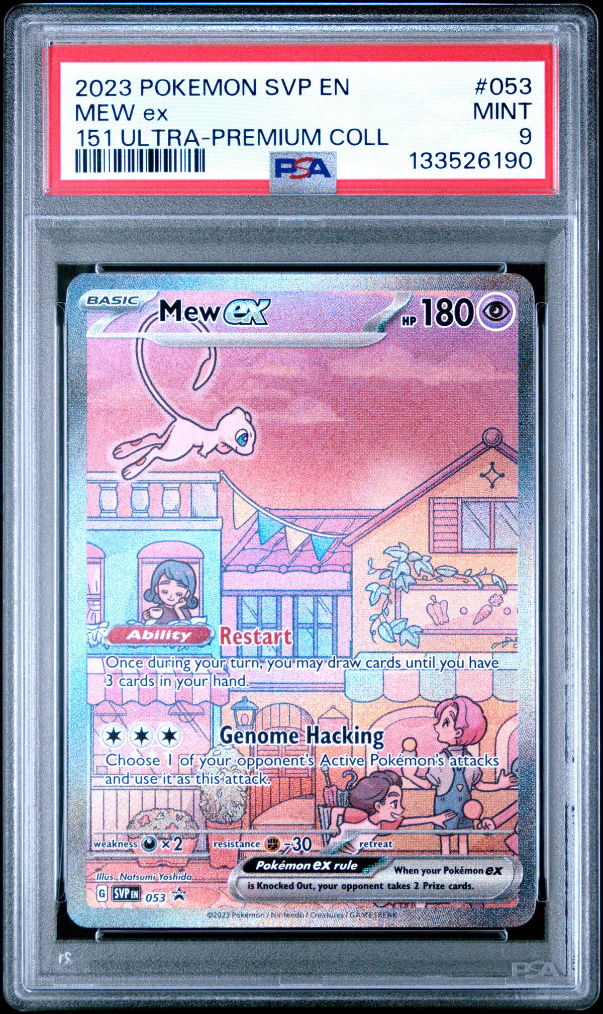 2023 MEW ex #053 PSA 9 (front)
