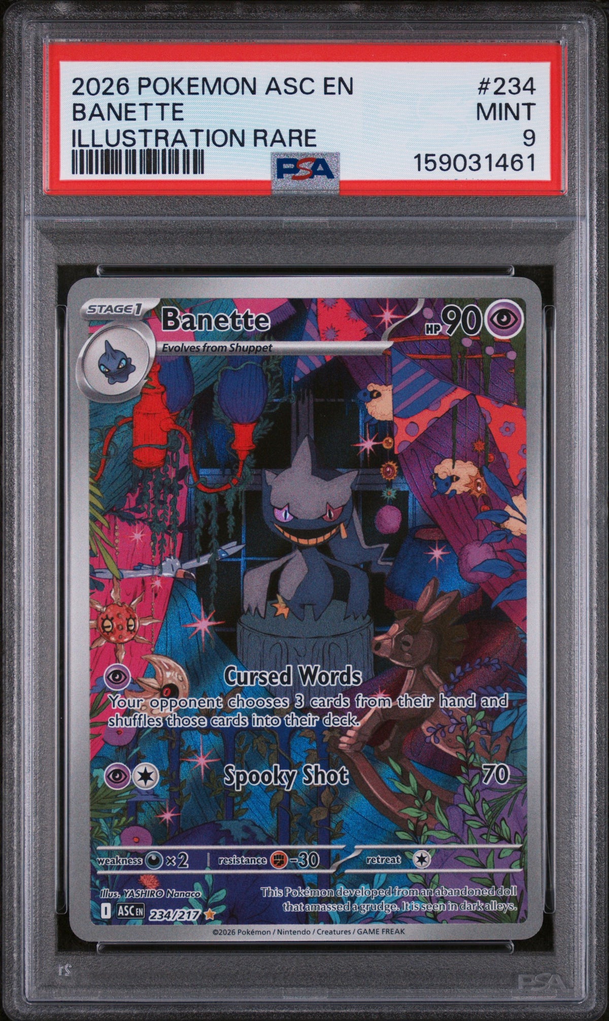 2026 BANETTE #234 PSA 9 (front)