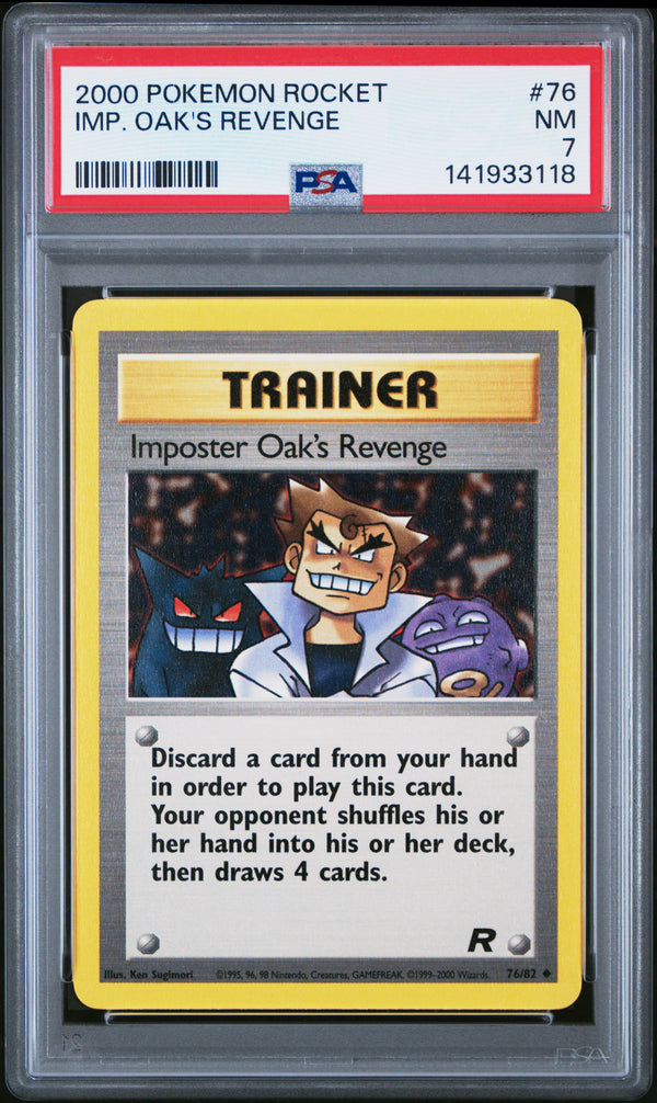 2000 IMP. OAK'S REVENGE #76 PSA 7 (front)