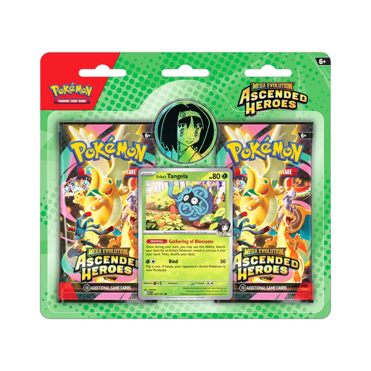 Ascended Heroes Erika/Larry 2-Pack Blister