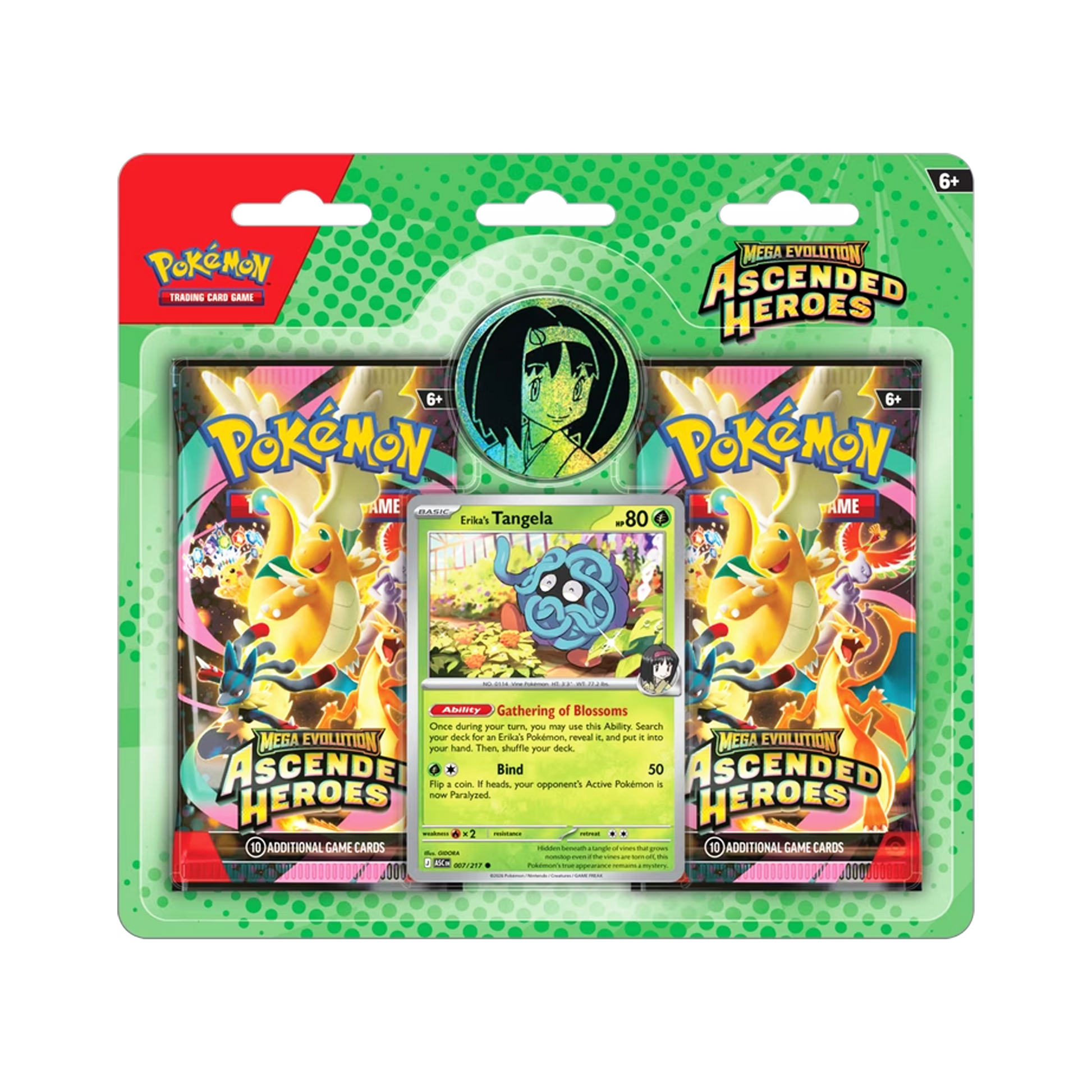 Ascended Heroes Erika/Larry 2-Pack Blister