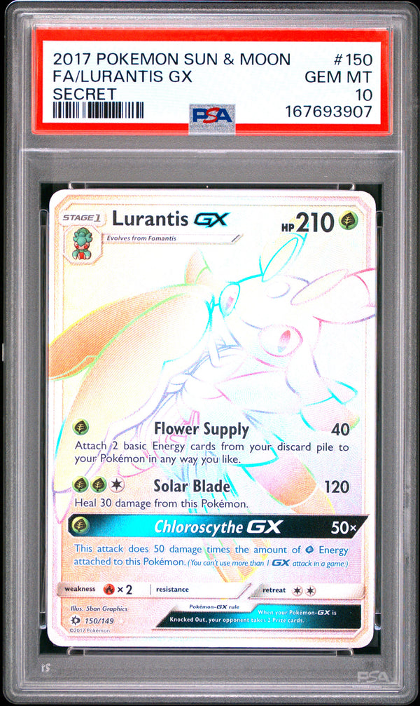 2017 FA/LURANTIS GX #150 PSA 10 (front)