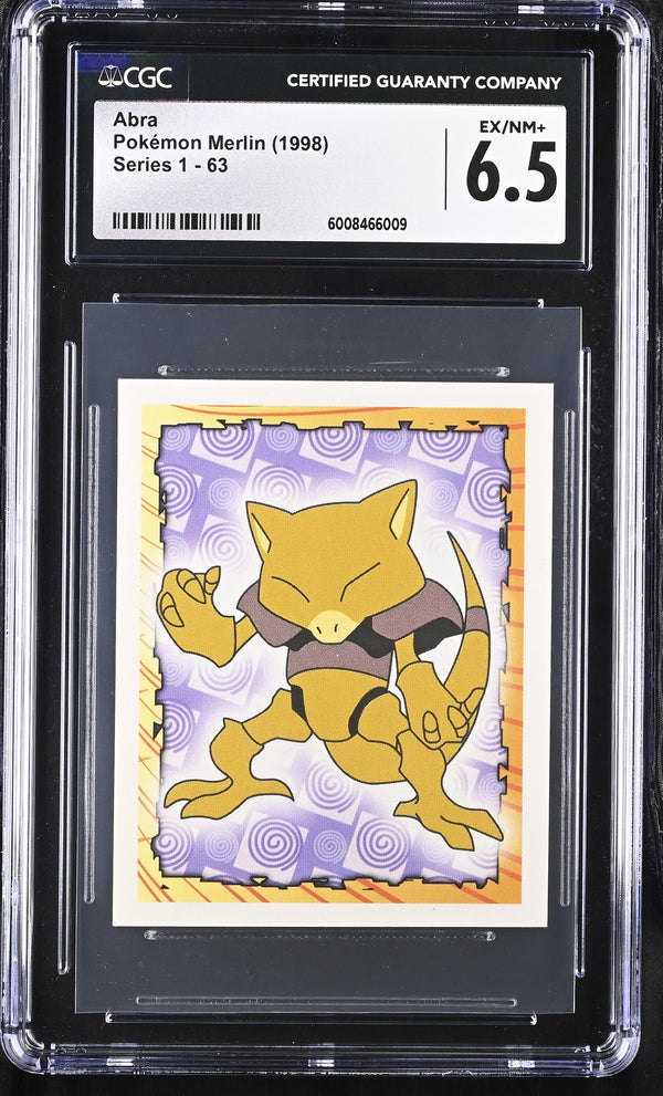 1998 Abra #63 CGC 6.5 (front)