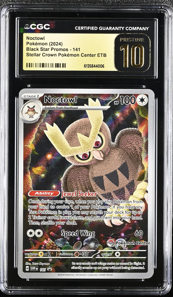 2024 Noctowl #141 CGC Pristine 10 (front)