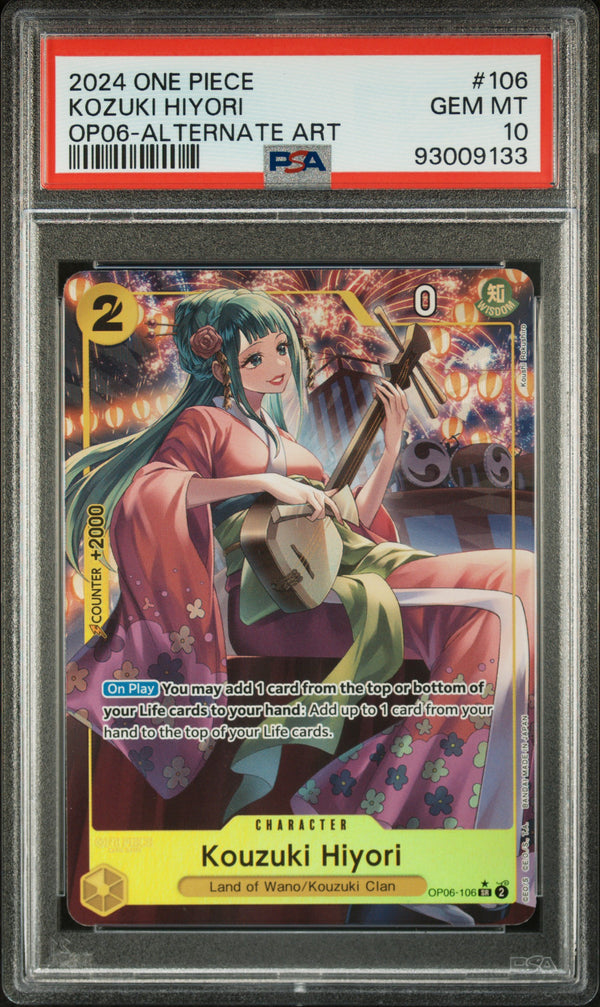 2024 KOZUKI HIYORI #106 PSA 10 (front)