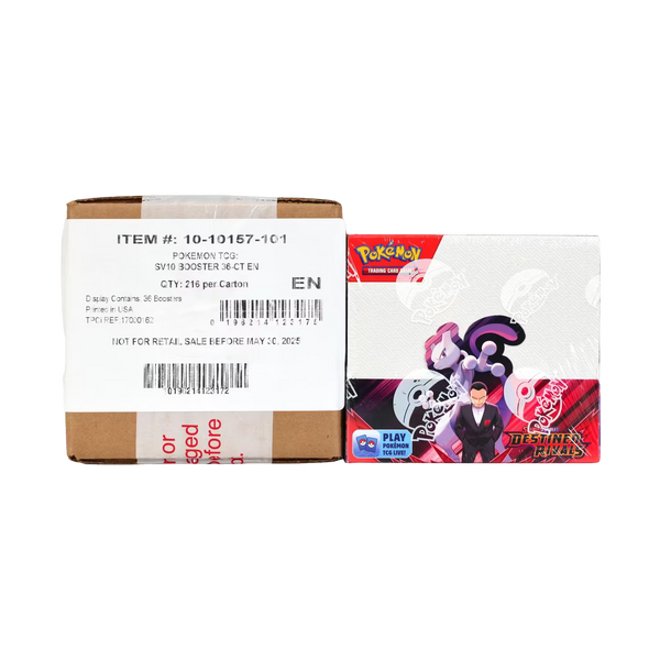 Destined Rivals Booster Box Case – Evolve Card Shop
