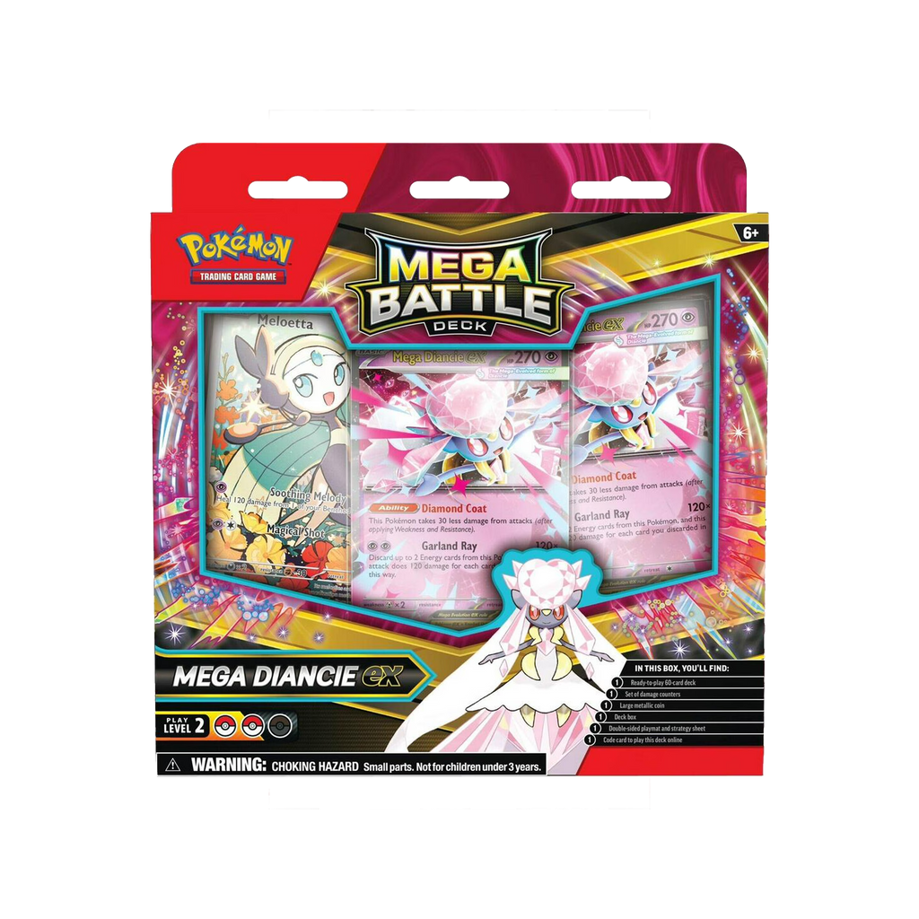 Mega Gengar ex / Mega Diancie ex Battle Deck