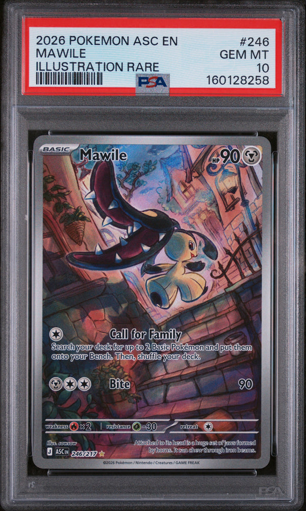 2026 MAWILE #246 PSA 10 (front)