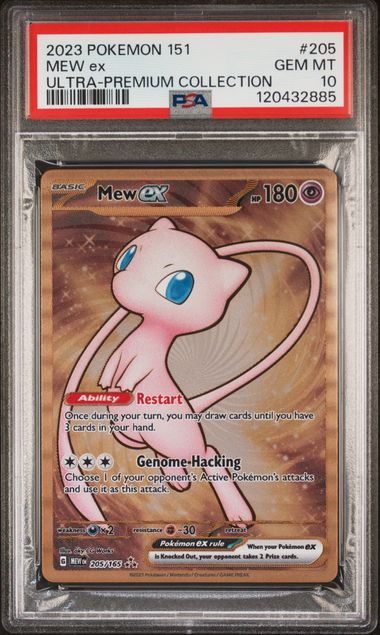 2023 MEW ex #205 PSA 10 (front)