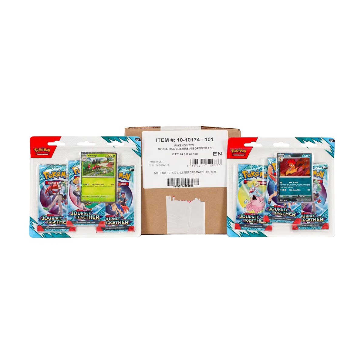Journey Together 3-Pack Blister Case