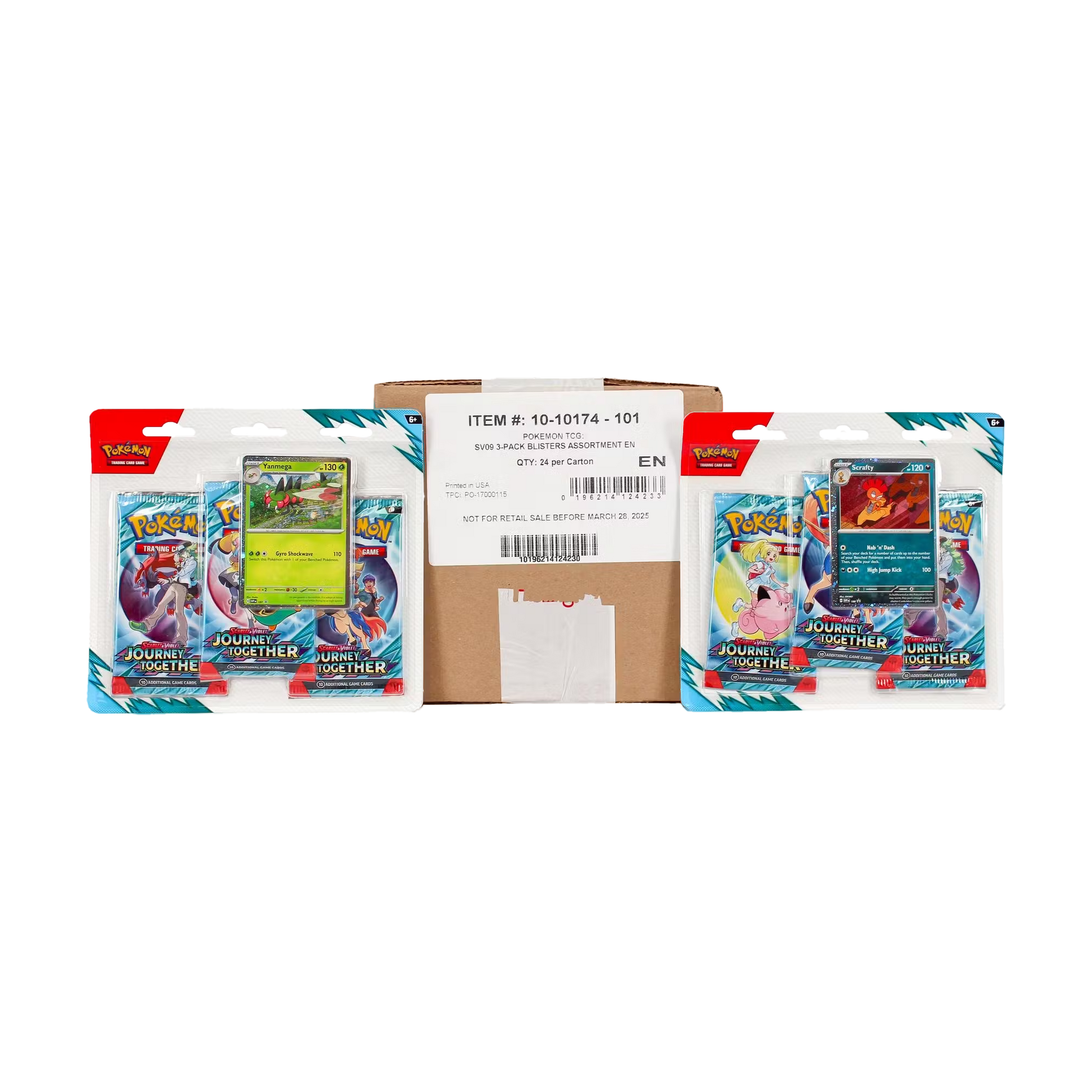 Journey Together 3-Pack Blister Case