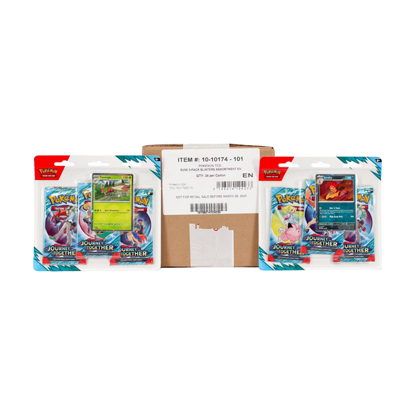 Journey Together 3-Pack Blister Case