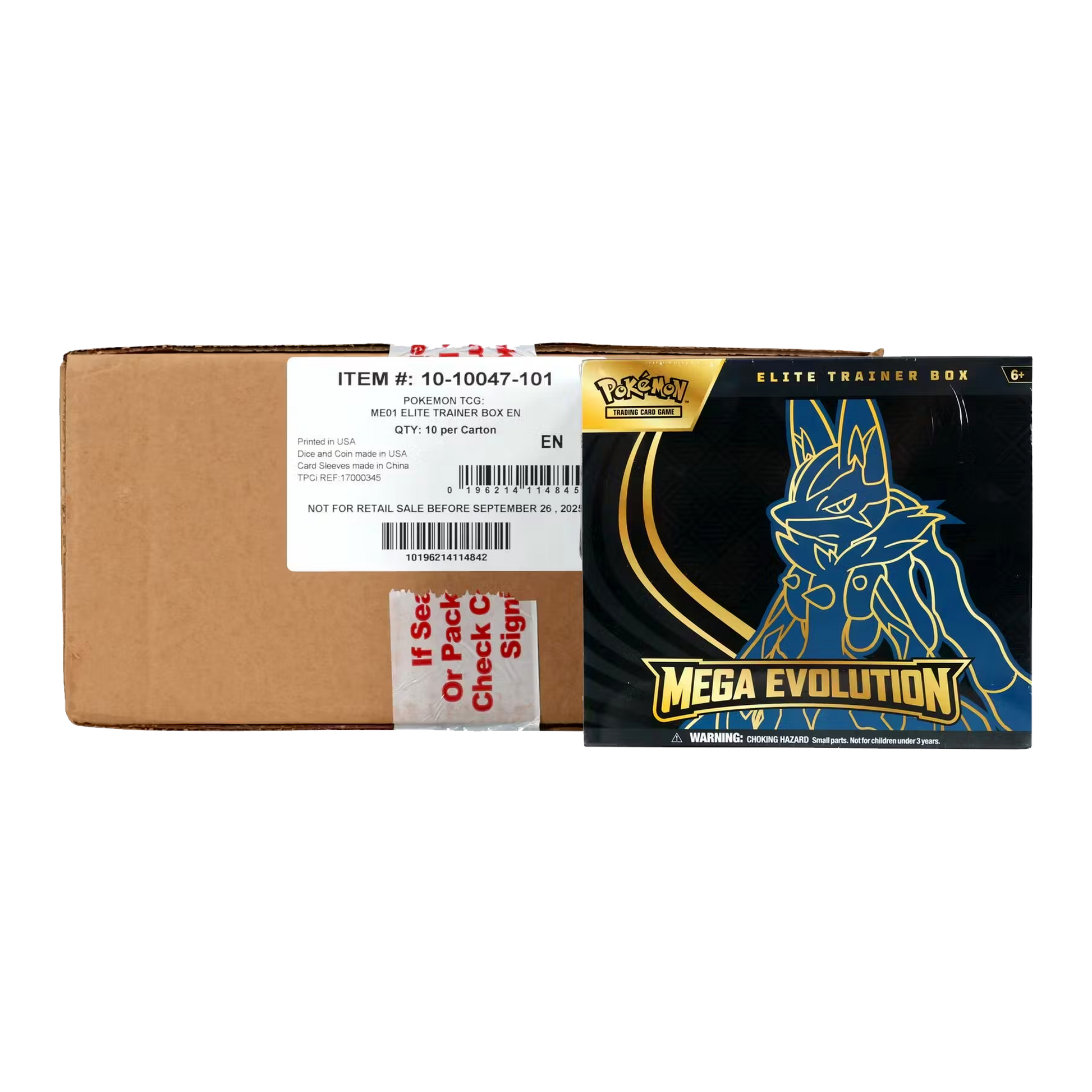 Mega Evolution Elite Trainer Box Case