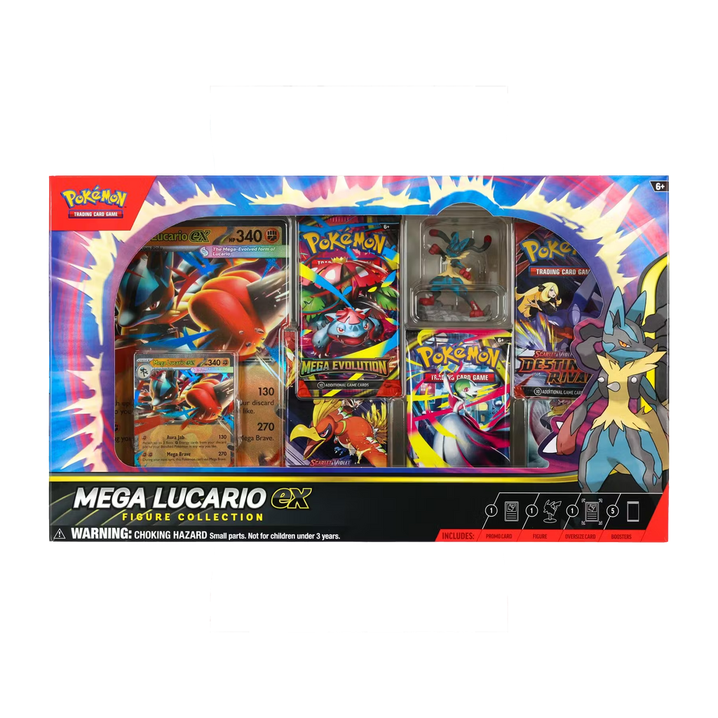 Mega Lucario ex Figure Collection Box