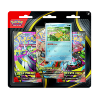 collectible pokemon trading card games mega evolutions 3pk blister Evolution ME4 Chaos Rising 3-Pack 1 Basic Energy Mega Evolution 3 Pack Blister