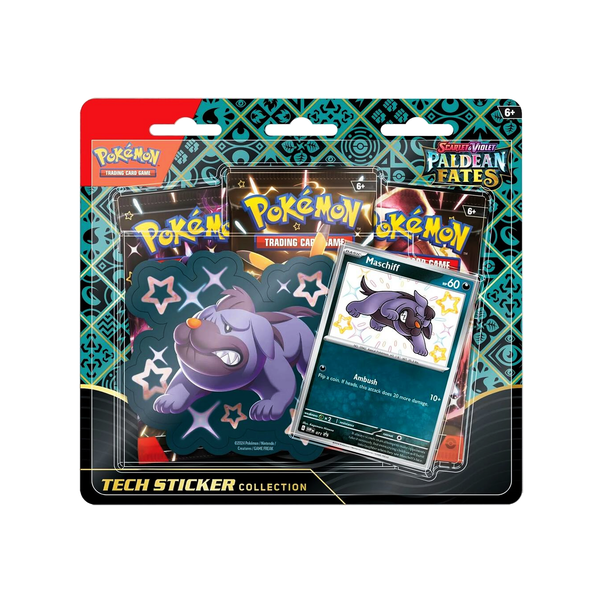 Paldean Fates Tech Sticker Collection