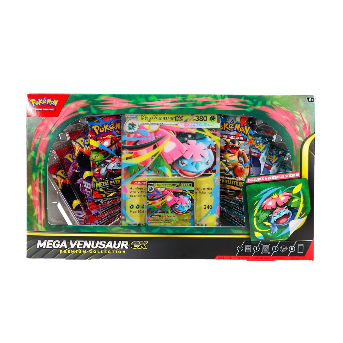 Mega Venusaur ex Premium Collection Box – Evolve Card Shop