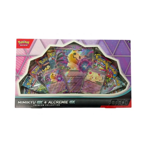 Mimikyu ex & Alcremie ex Premium Collection Box