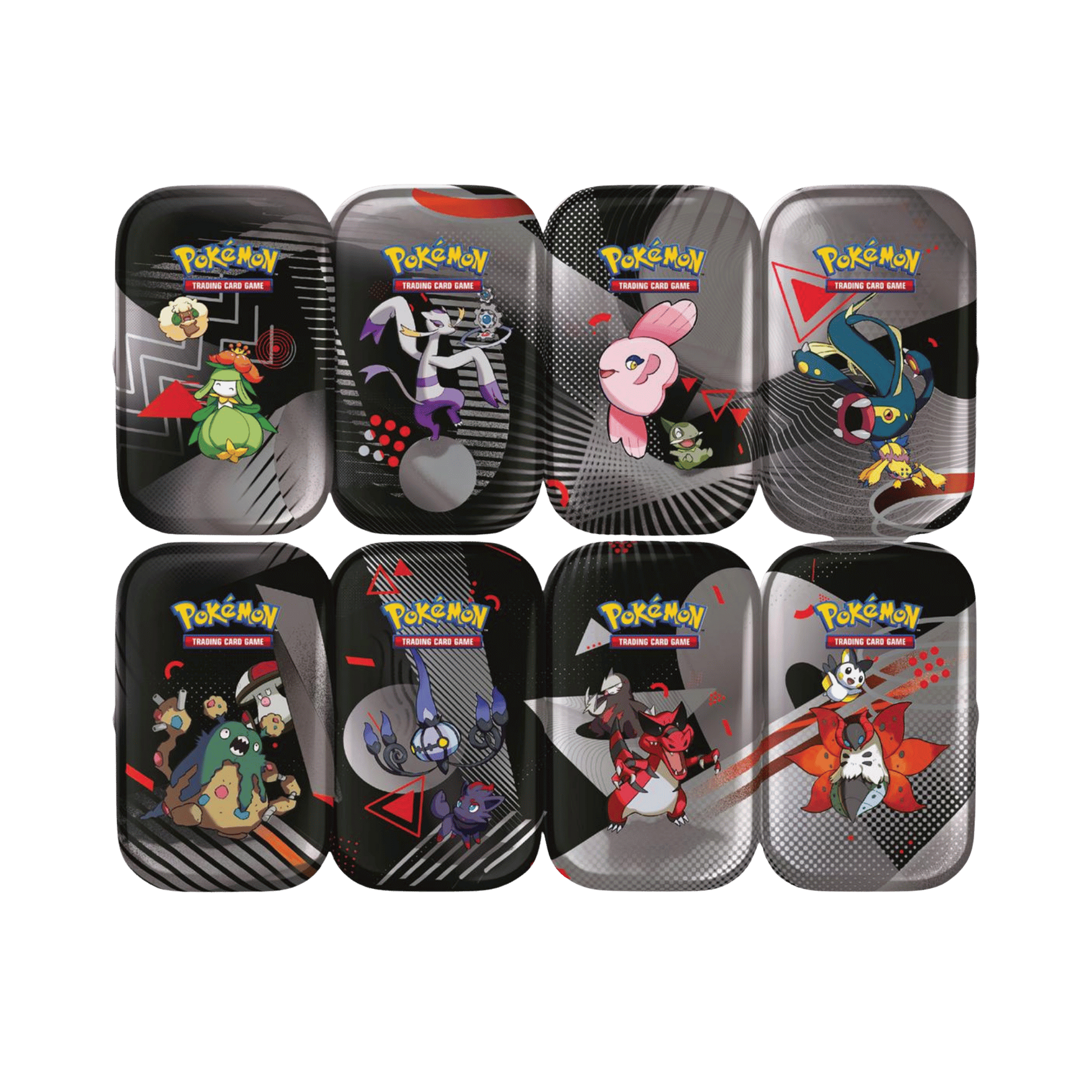 Black Bolt & White Flare Mini Tin