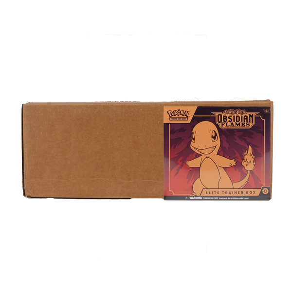 Obsidian Flames Elite Trainer Box Case