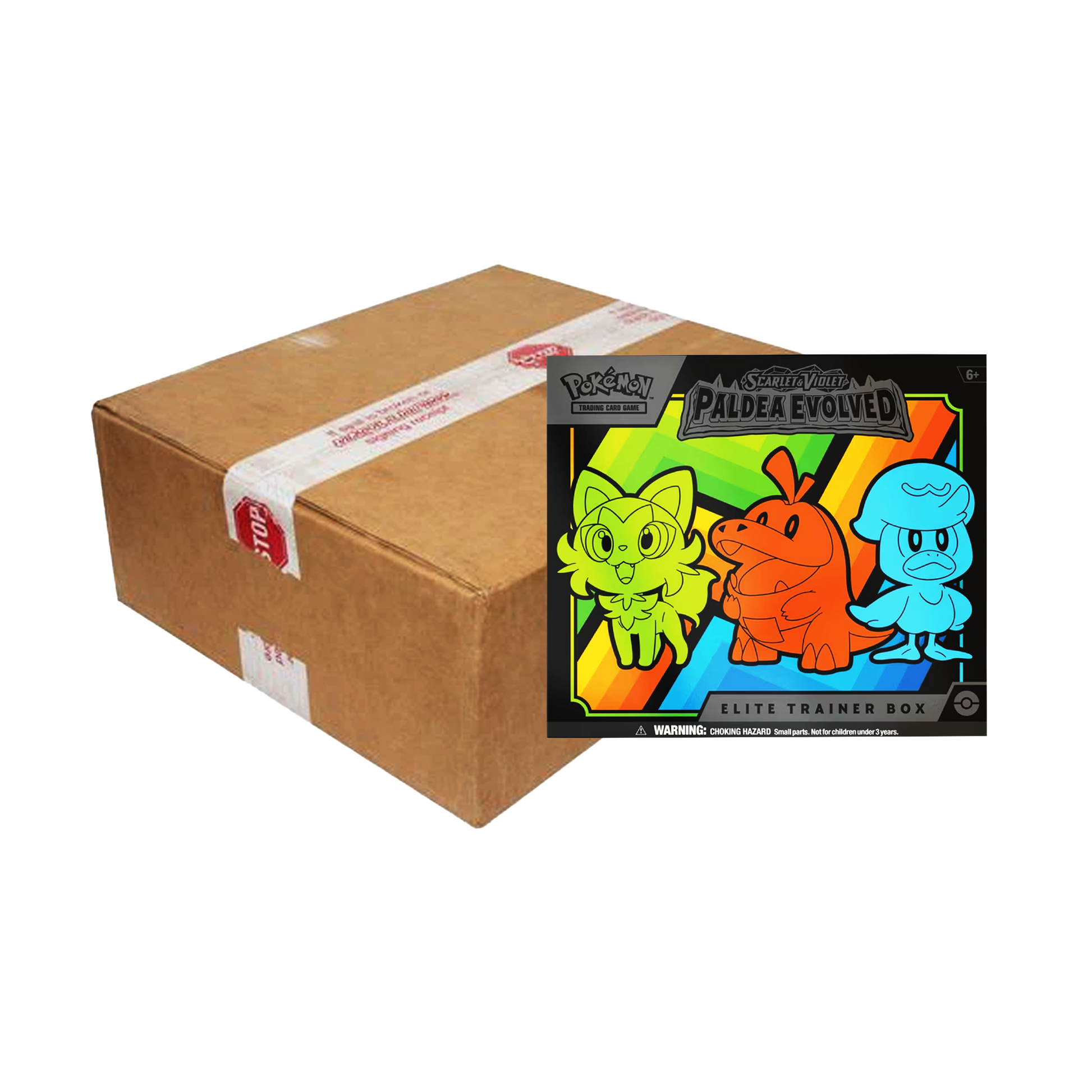 Paldea Evolved Elite Trainer Box Case