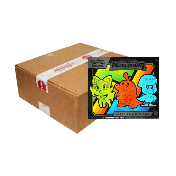 Paldea Evolved Elite Trainer Box Case