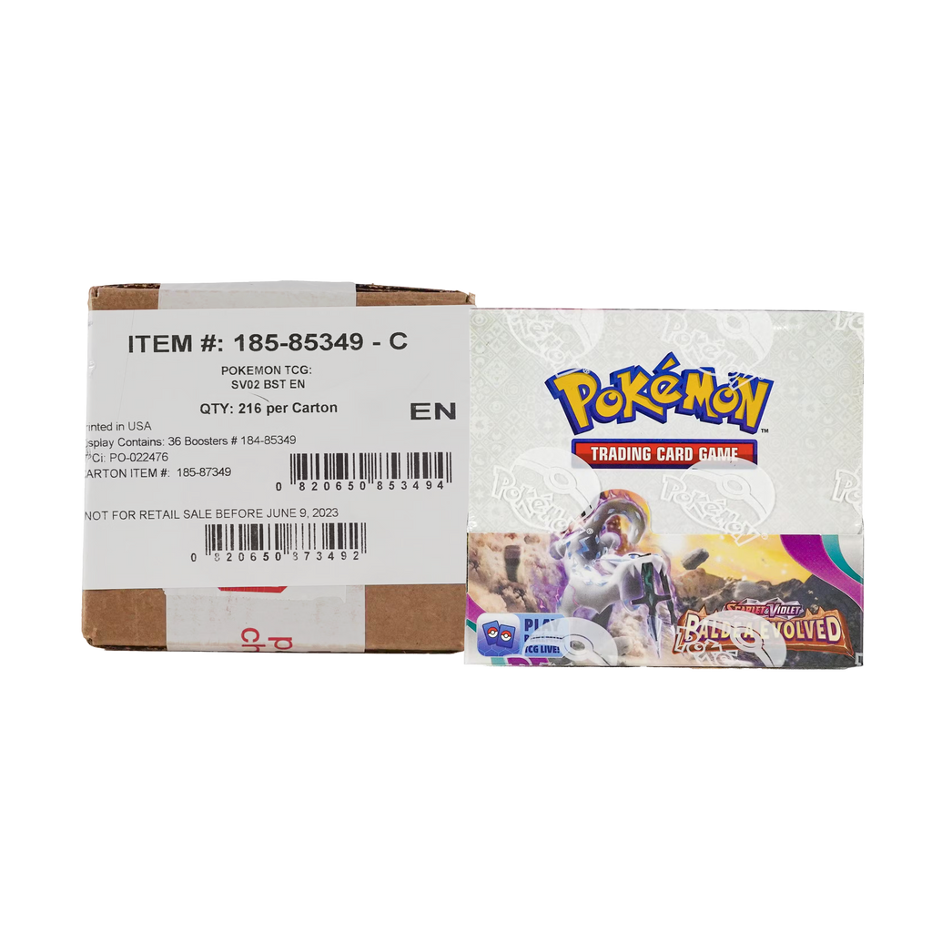 Paldea Evolved Booster 6-Box Case