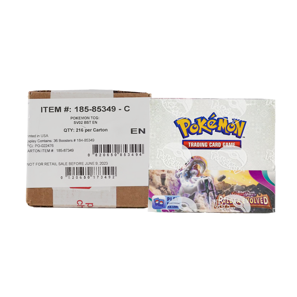 Paldea Evolved Booster 6-Box Case