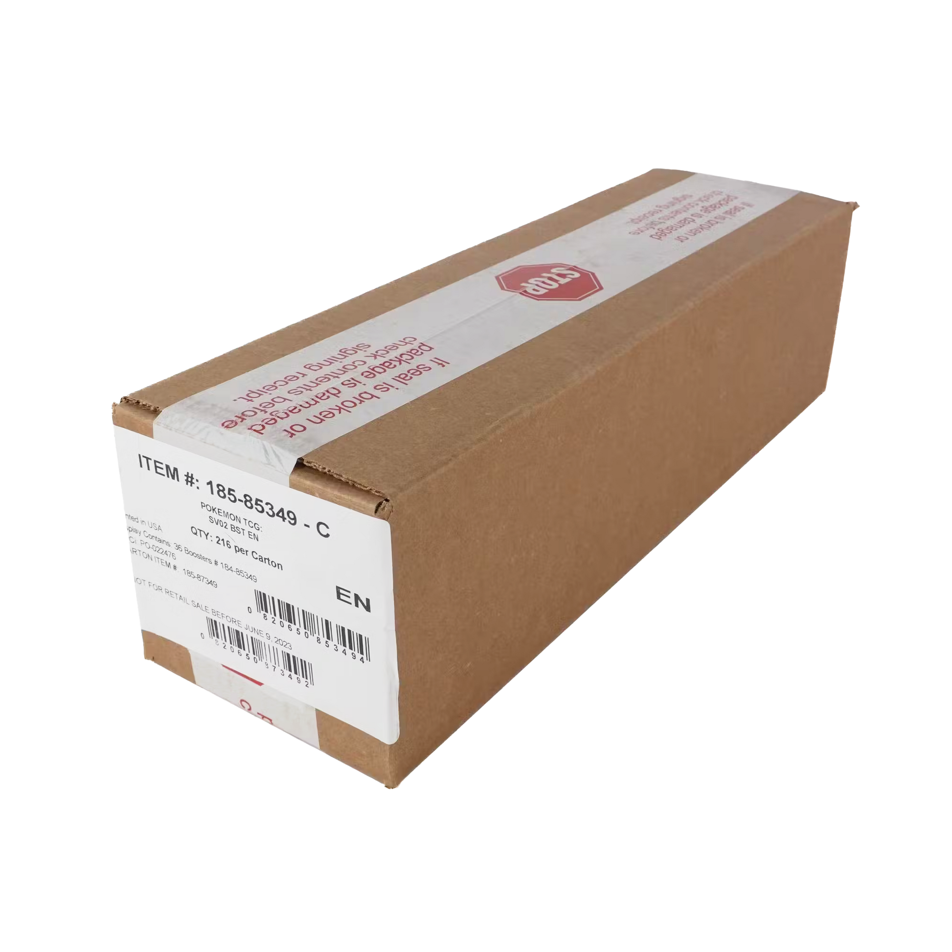 Paldea Evolved Booster 6-Box Case