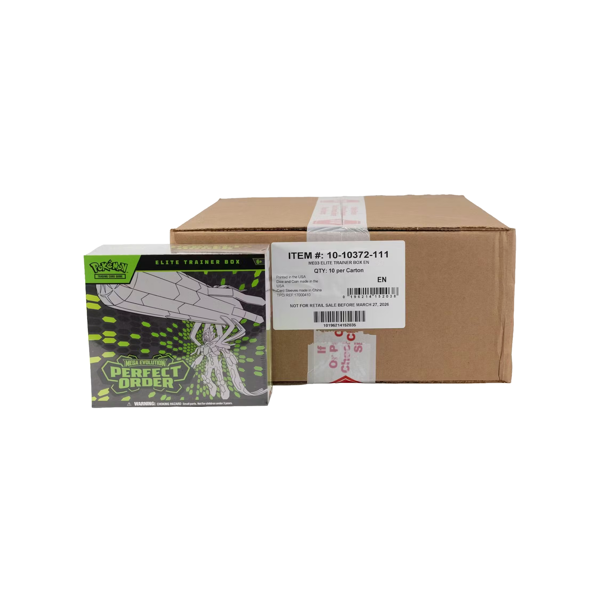 Perfect Order Elite Trainer Box Case