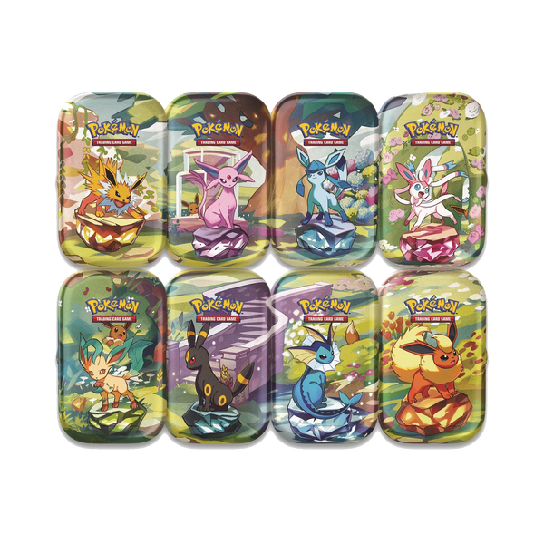 Prismatic Evolutions Mini Tin