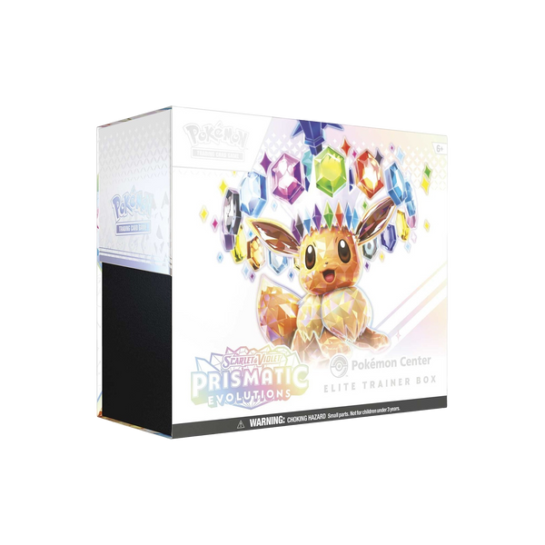 Prismatic Evolutions Pokémon Center Elite Trainer Box