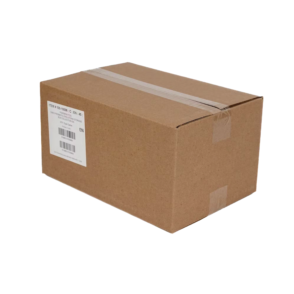 Prismatic Evolutions Surprise 6-Box Case