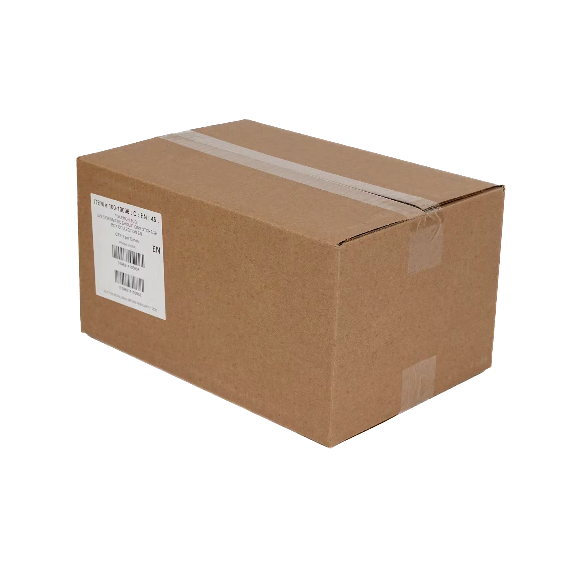 Prismatic Evolutions Surprise 6-Box Case