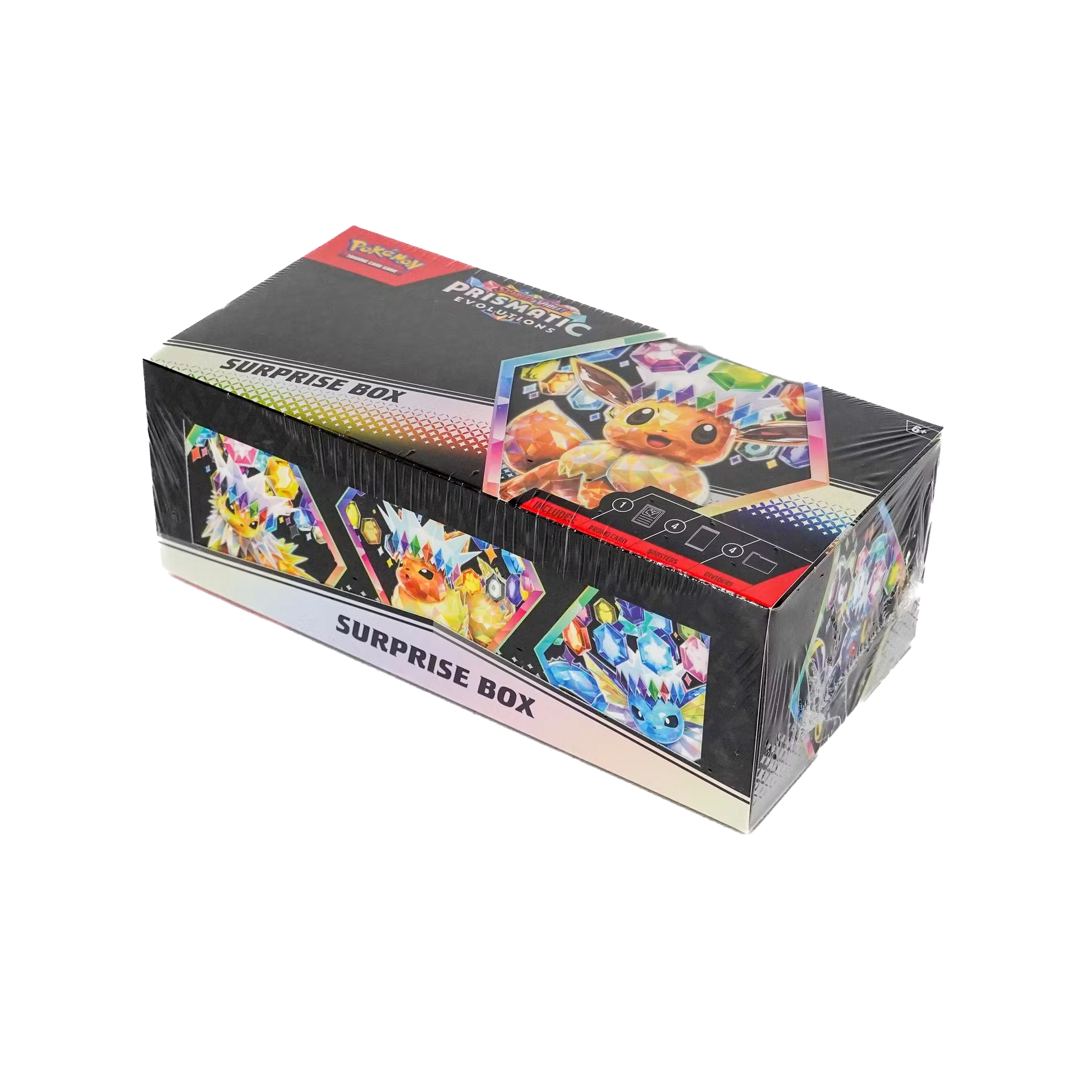 Prismatic Evolutions Surprise Box – Evolve Card Shop Prismatic Evolutions Surprise Box – Evolve Card Shop