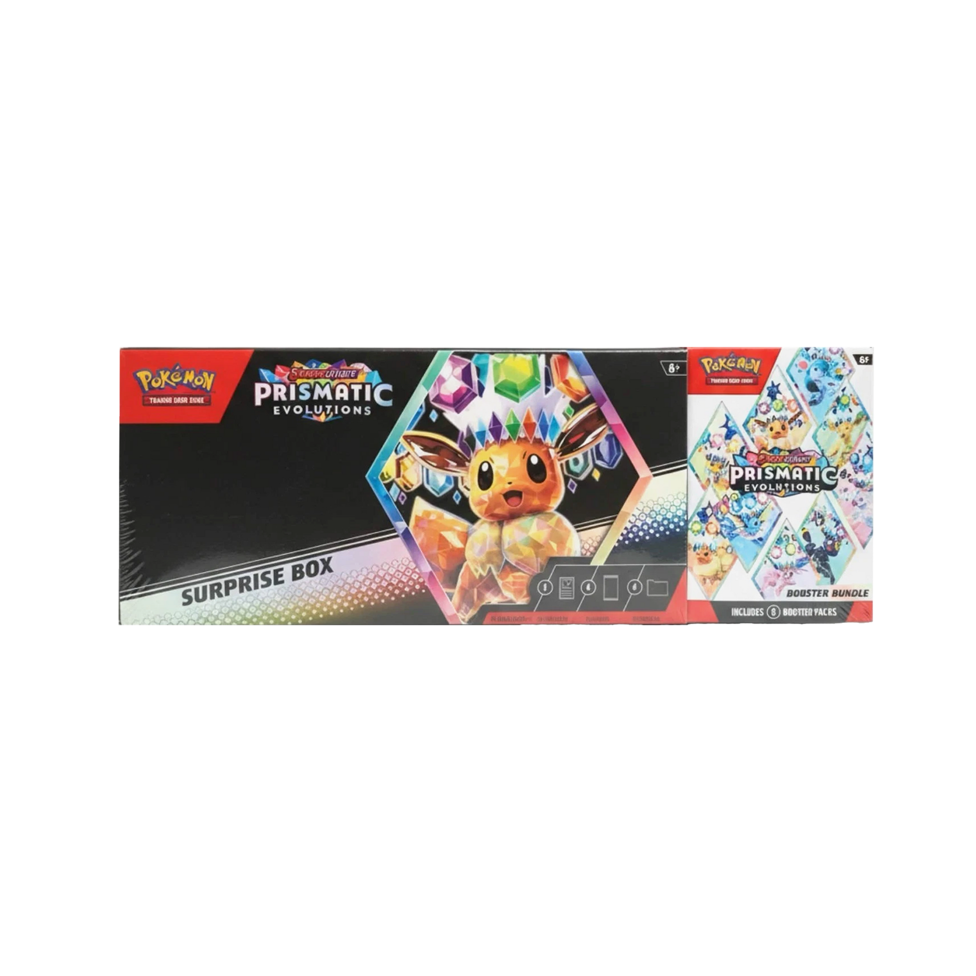 Prismatic Evolutions Booster Bundle + Surprise Box Bundle (Sam's Club)
