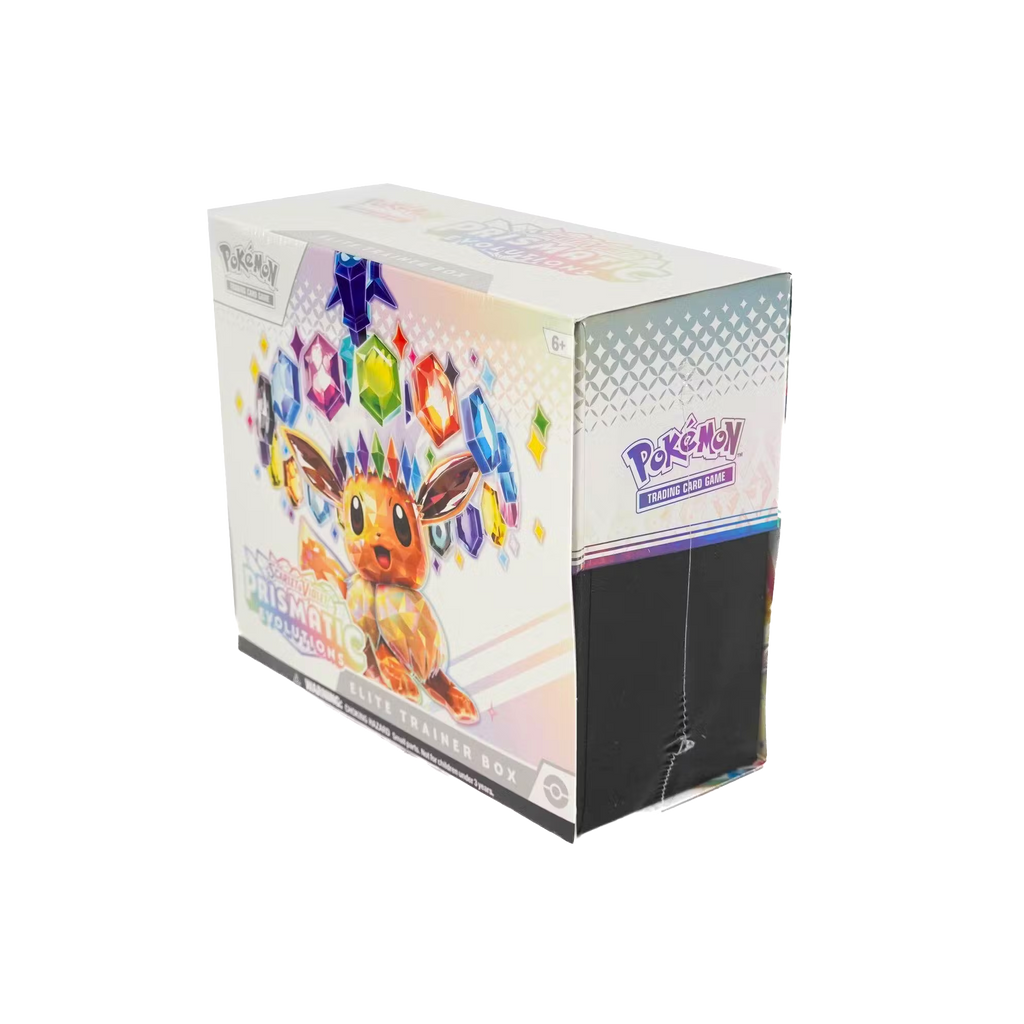 Prismatic Evolutions Elite Trainer Box – Evolve Card Shop