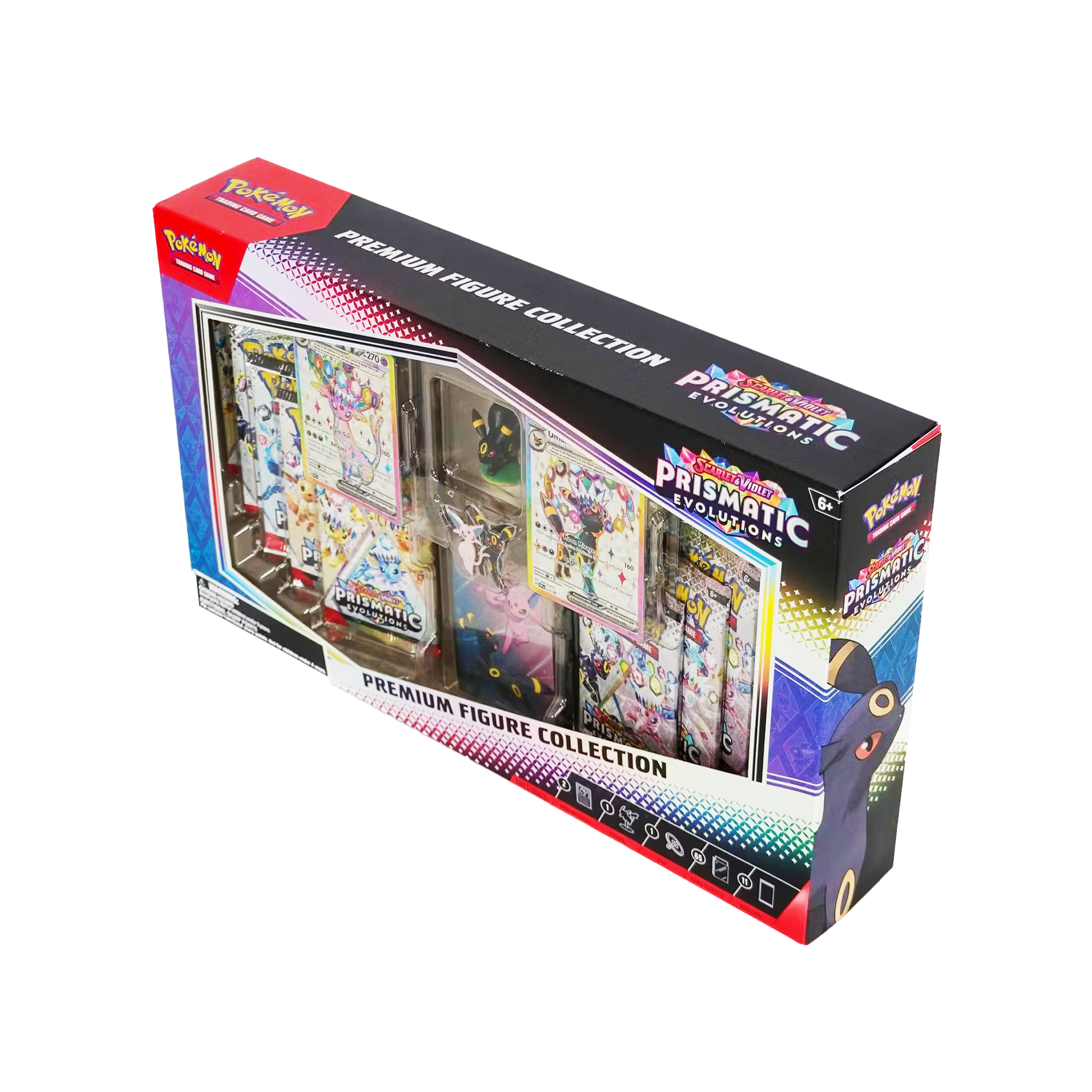 Prismatic Evolutions Premium Figure Collection Box – Evolve Card Shop