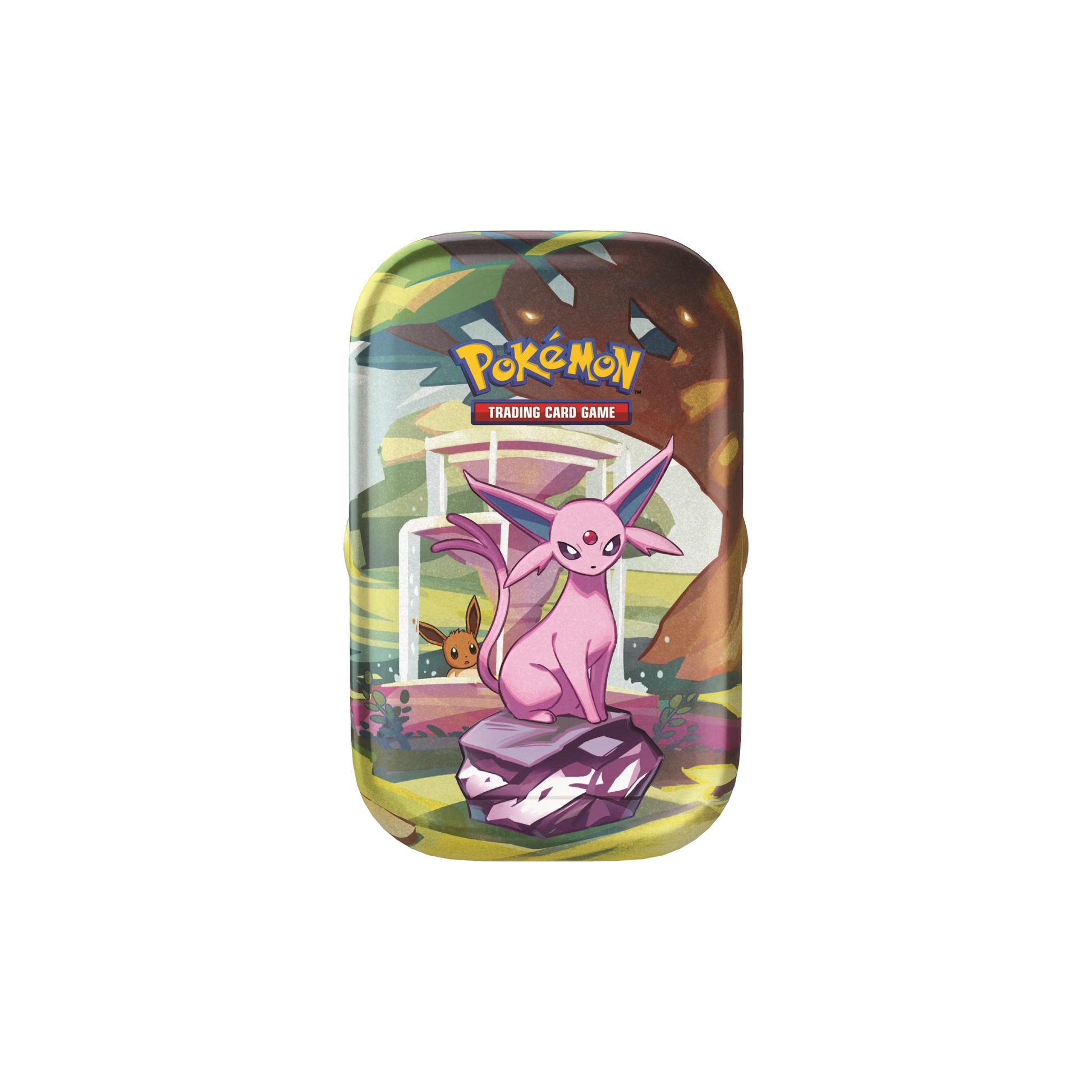 Prismatic Evolutions Mini Tin